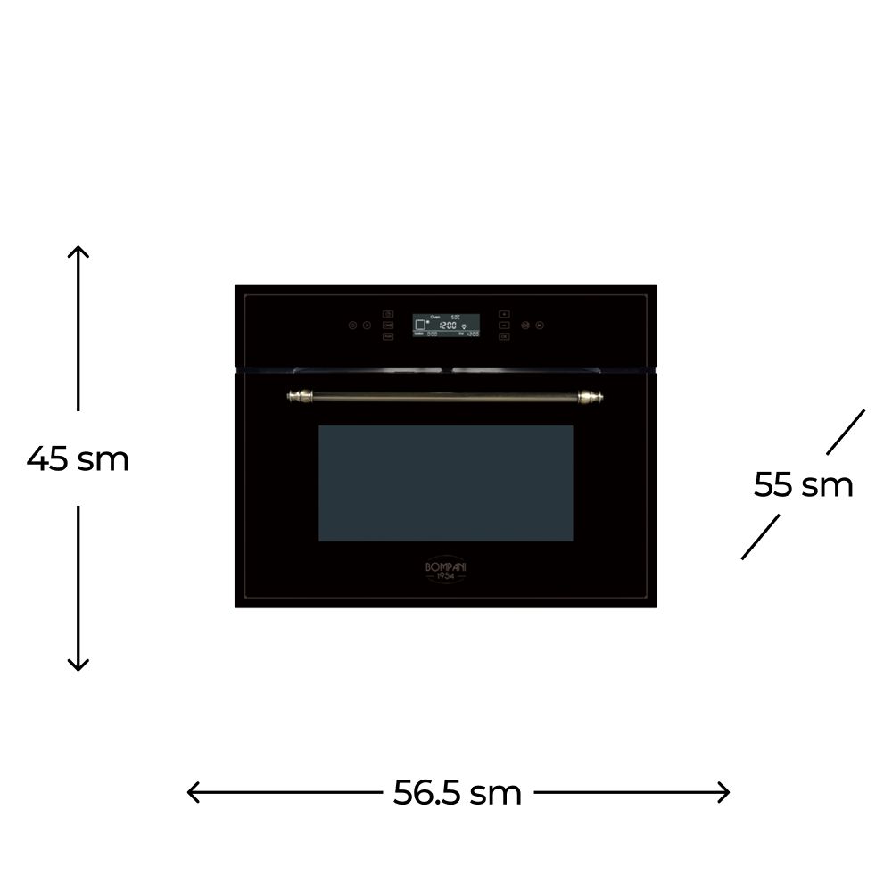Mikrodalğalı soba Bompani BOMRW262R — Mətbəx texnikası, Bakı (3)