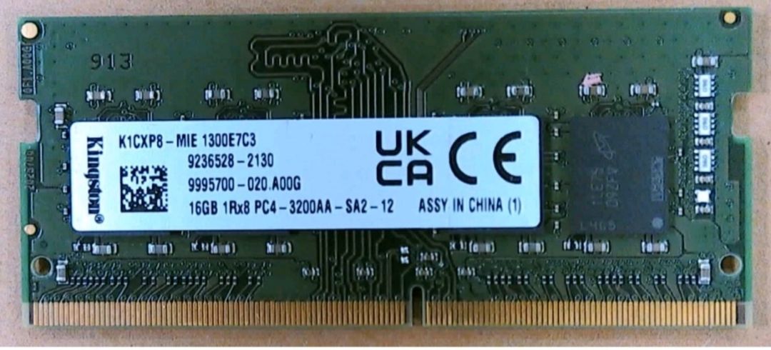 Operativ yaddaş Kingston 16GB DDR4 3200 — Elektronika, Bakı (2)