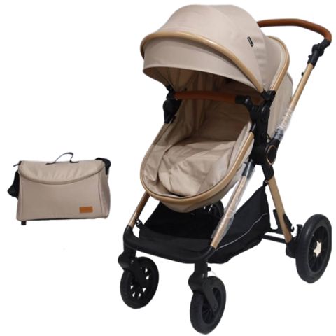 Uşaq arabası Kidilo H2D Beige — Bakı