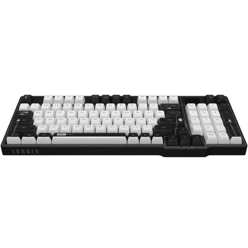 Oyun klaviaturası Lunacy In Space LISWK01 Black — Klaviaturalar və siçanlar, Bakı (2)
