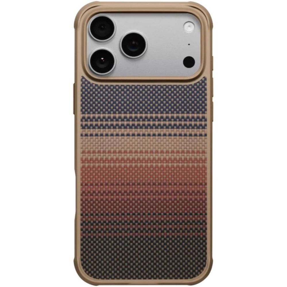 Qoruyucu örtük Pitaka iPhone 17 Pro Cairn ACAQOR871491 Sunset — Çexollər, Bakı (2)
