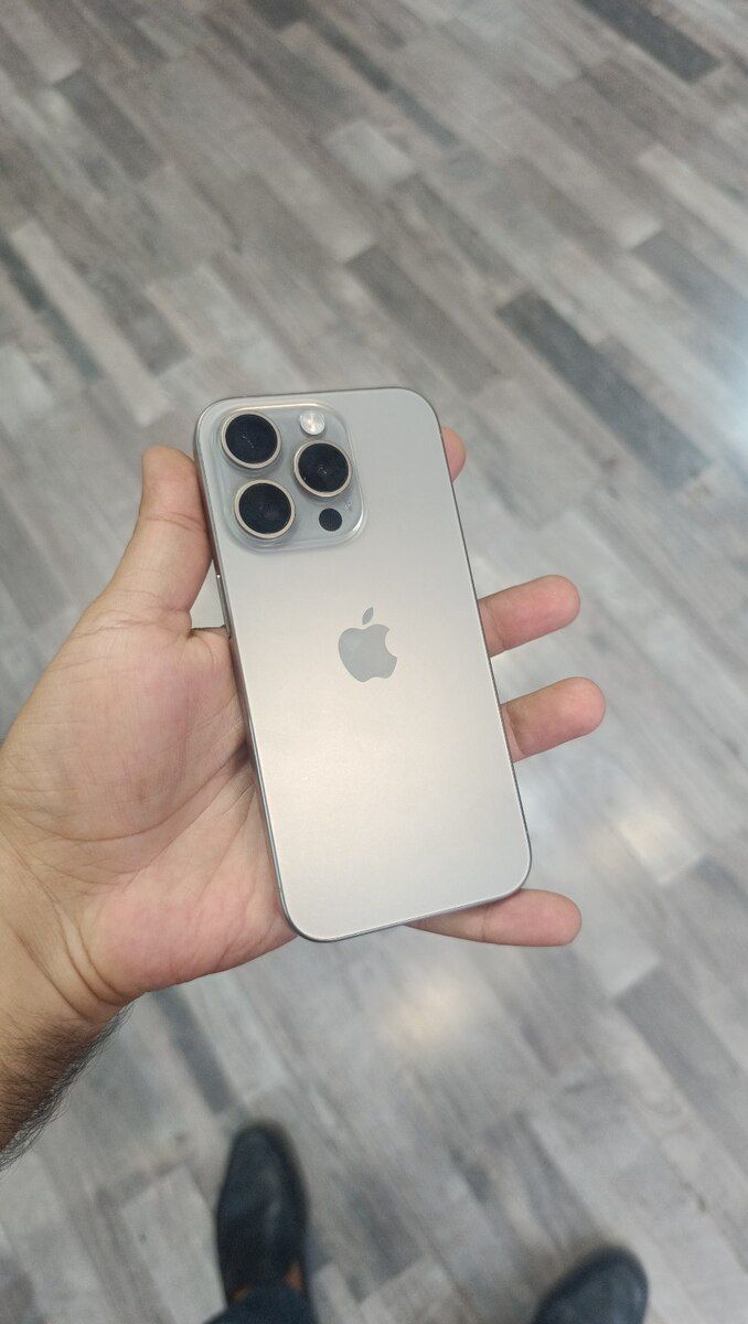 Apple iPhone 15 Pro Natural Titanium 512GB/8GB — Smartfonlar, Bakı (7)
