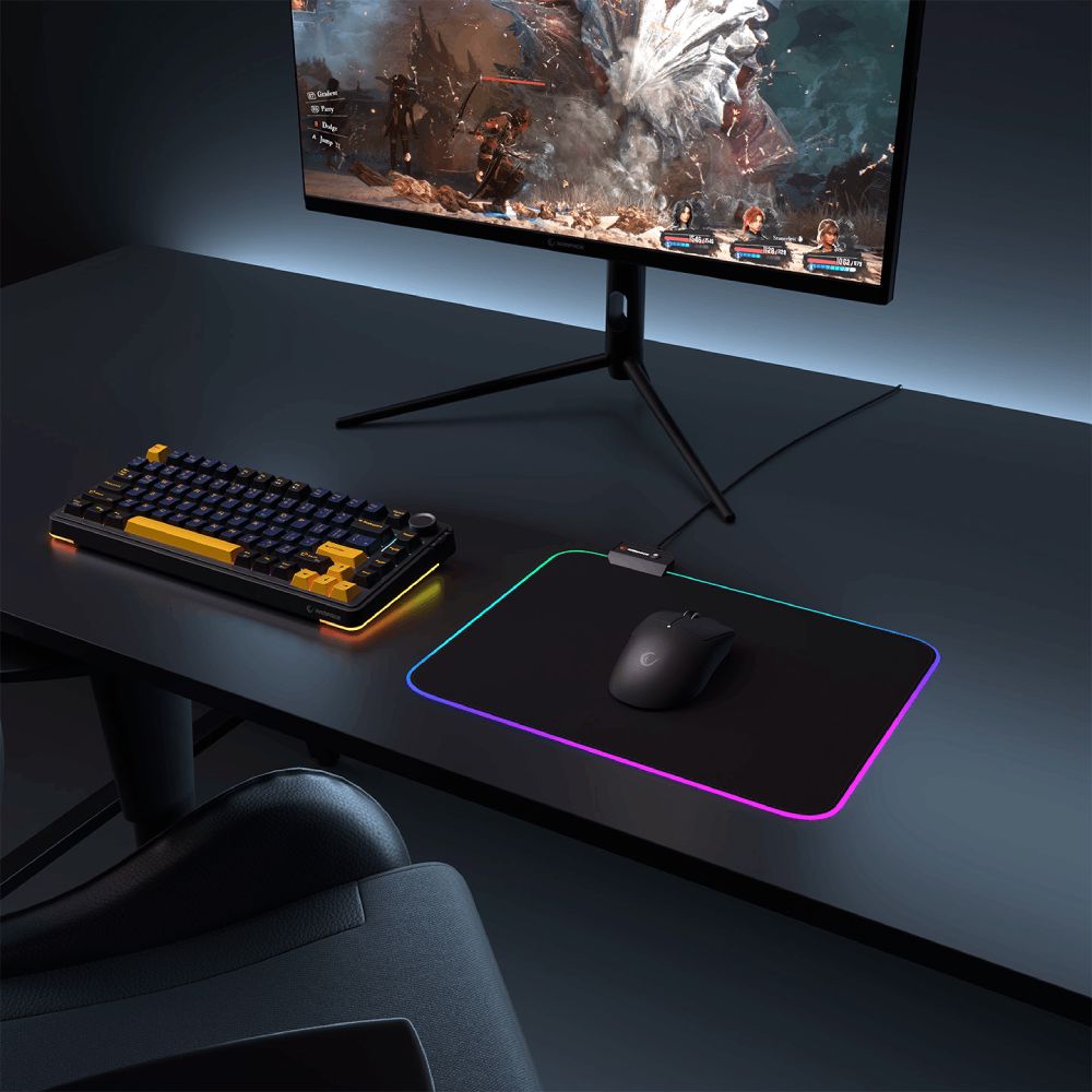 Gaming Mouse Pad Rampage Pulsar MP-21 RGB M — Kompüterlər və noutbuklar, Bakı (3)