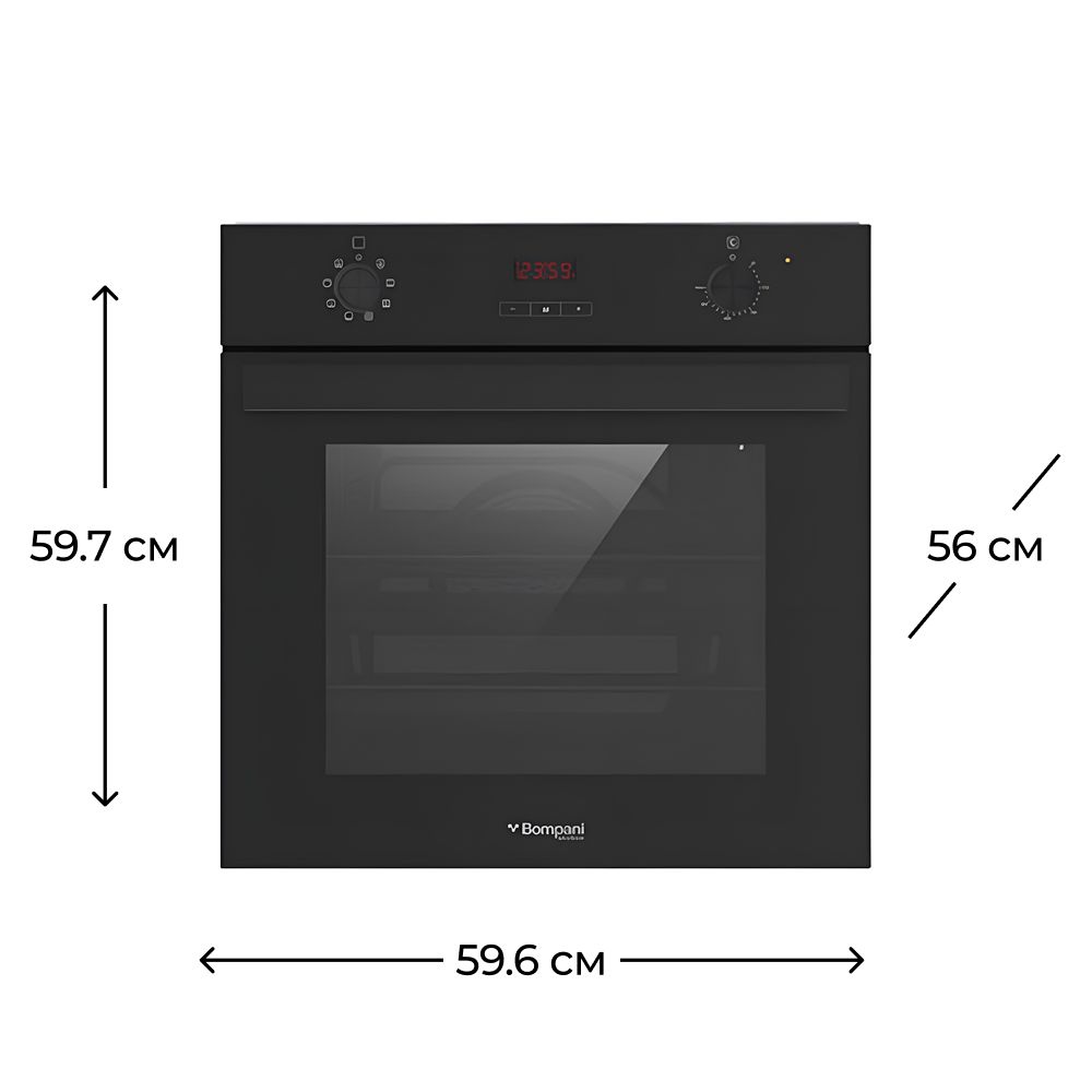 Soba Bompani BOF69BL — Fırın kamerası, Bakı (3)