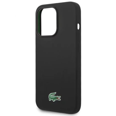 Qoruyucu örtük Lacoste MagSafe Silicone iPhone 15 Pro Max Black LCHMP15XSLOK — Bakı