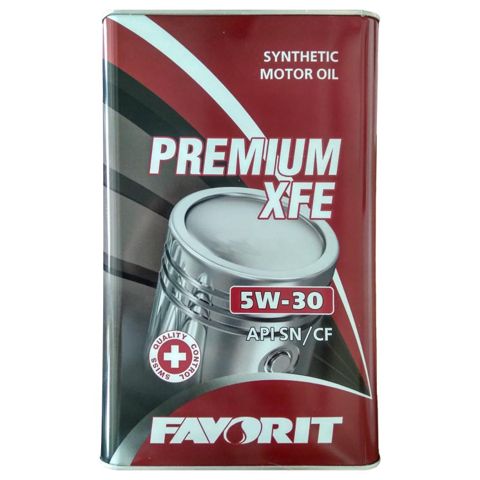 Mühərrik yağı Favorit Premium XFE SAE 5W-30 5L Metal — Bakı