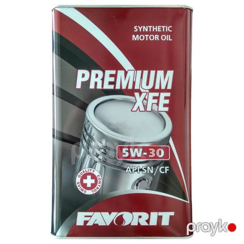 Mühərrik yağı Favorit Premium XFE SAE 5W-30 5L Metal — Bakı