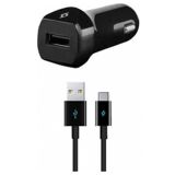 Ttec Car Charger 2.1A + Type-C Cable / 2CKS20CS — FM, Bluetooth адаптеры и зарядки