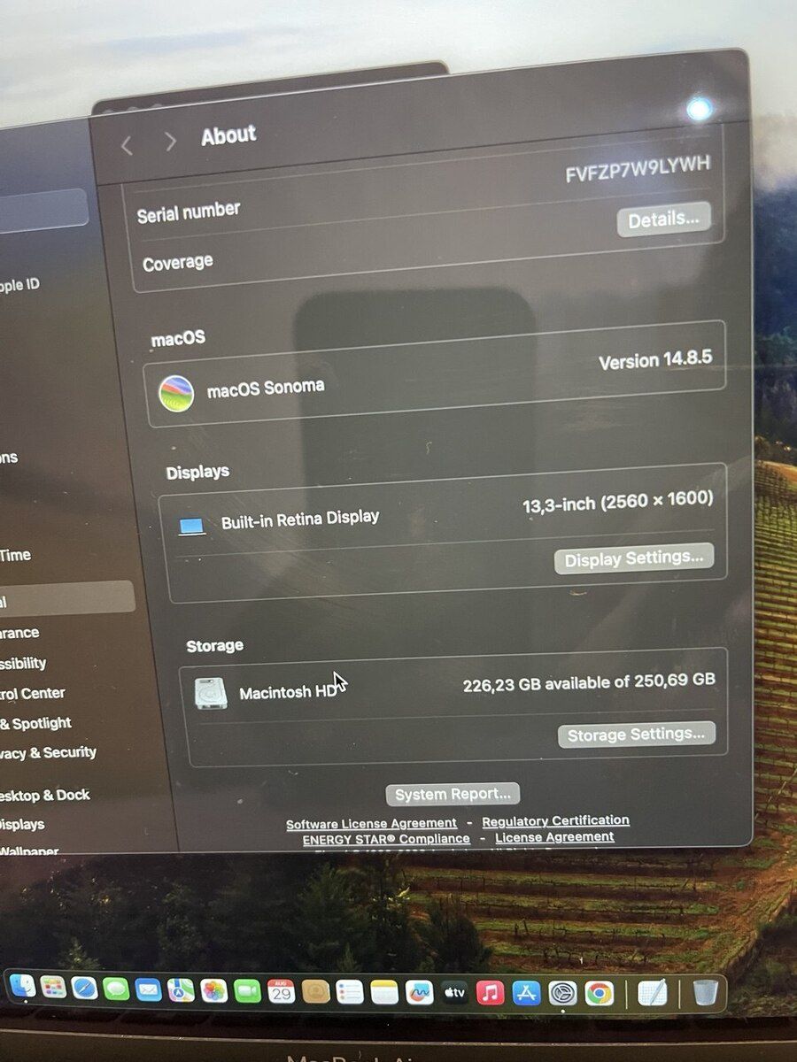 Apple MacBook Air 8GB RAM 256GB SSD — Elektronika, Bakı (5)