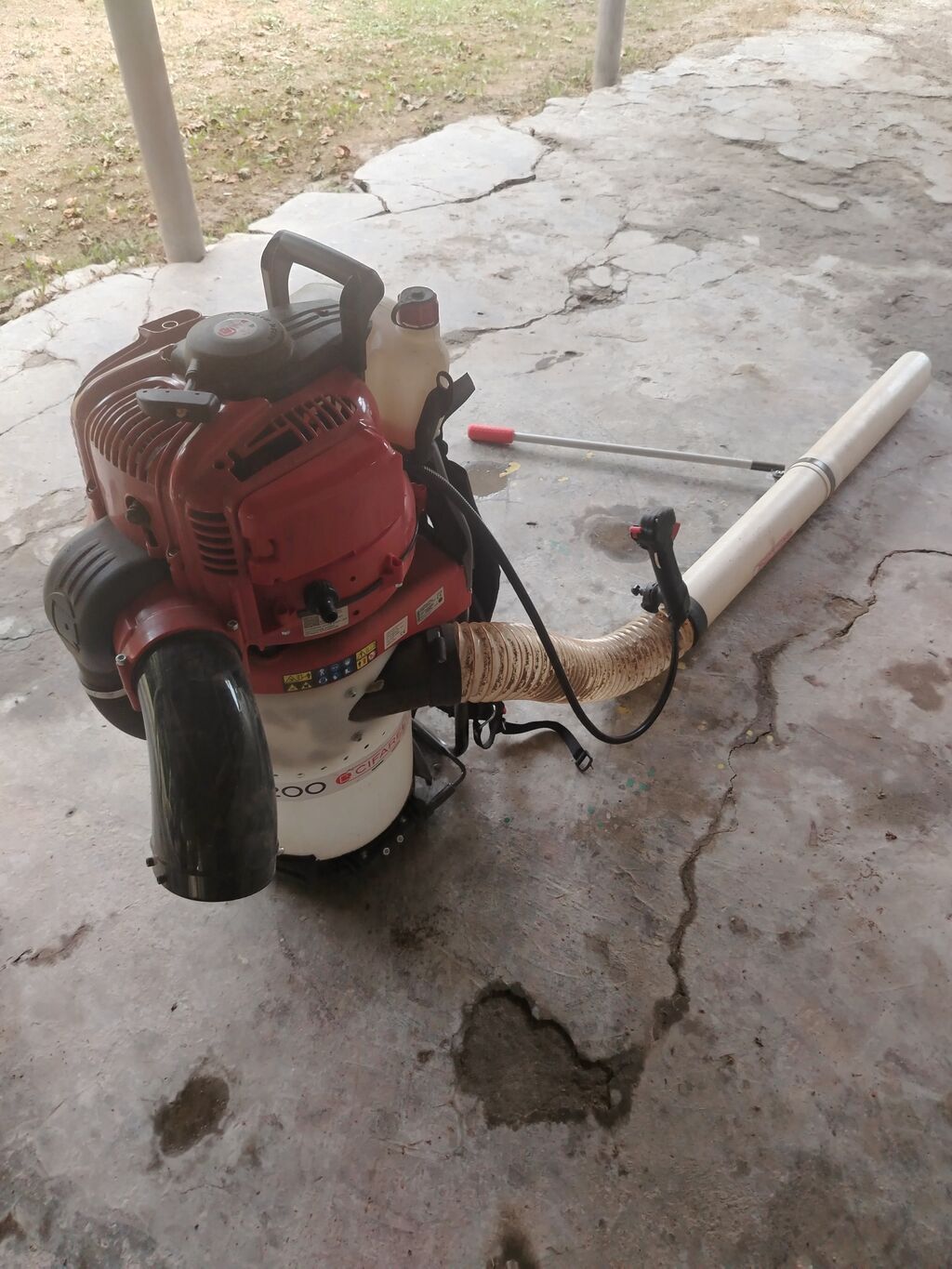 Cifarelli V1200 benzinli çiyin tipli vakuum toplayıcı - Marka/model — Kənd təsərrüfatı avadanlığı, Oğuz (5)