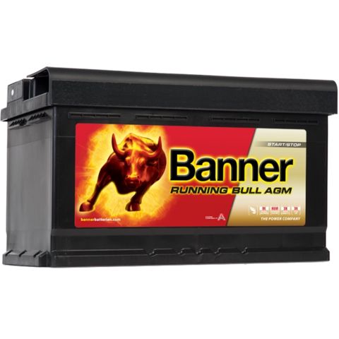 Avtomobil üçün akkumulyator Banner Running Bull AGM 80Ah 58001 — Bakı