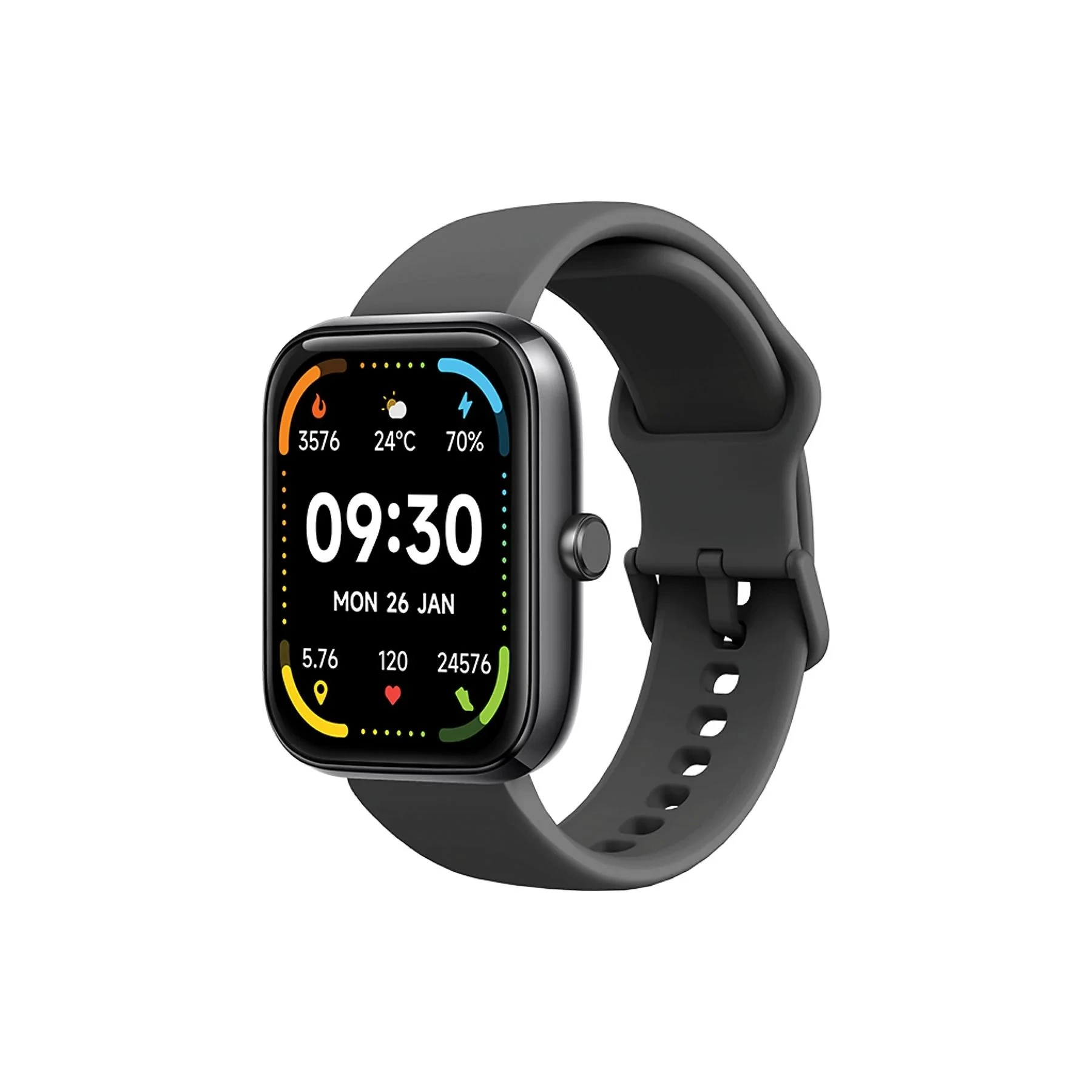 Smart saat Ttec Tempus 47 mm Black (2S09WS) — Bakı