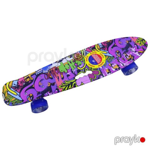 Skateboard Mlsd Handle Cartoon Violet — Bakı