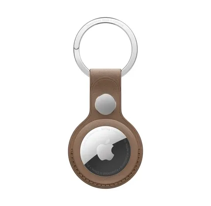 Apple AirTag FineWoven Key Ring - Taupe (MT2L3ZM/A) — Bakı
