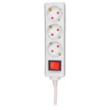 Uzadıcı Voltam 3 m VP-02 3 Way Germany Type Power Strip — Прочая электроника