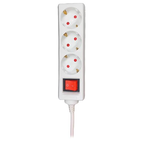Uzadıcı Voltam 3 m VP-02 3 Way Germany Type Power Strip — Bakı