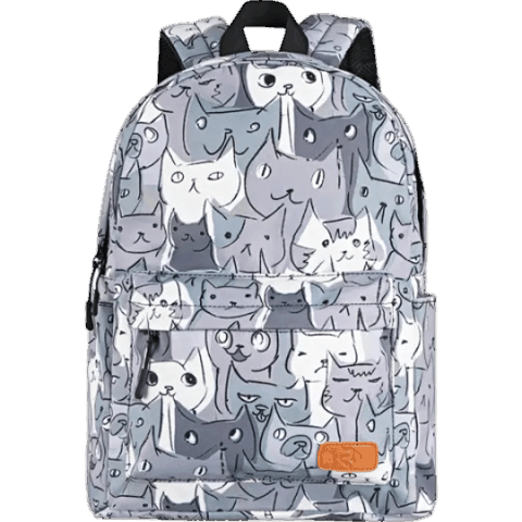 2E Teens Pack Cats 2E-BPT6114GC Backpack Gray