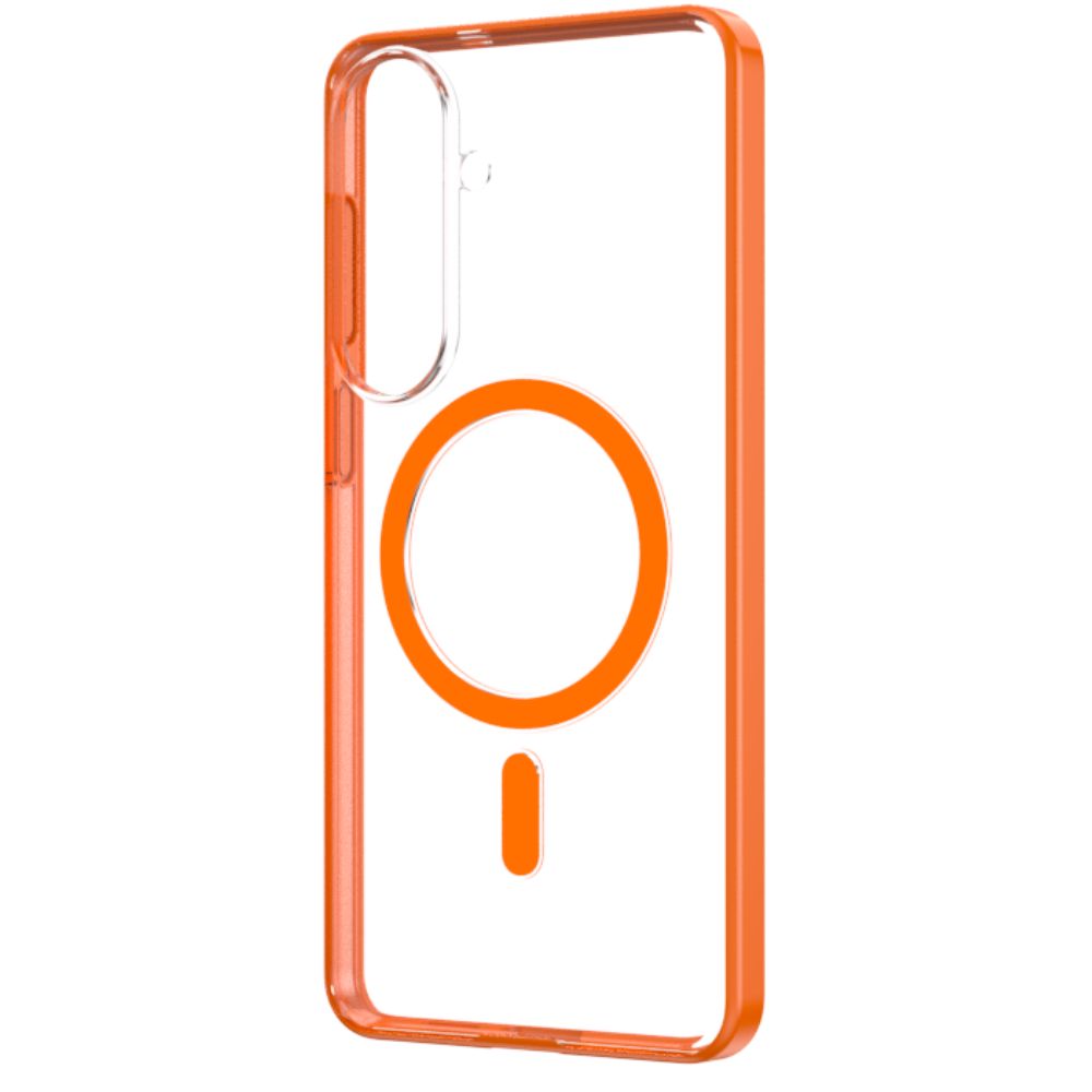 Qoruyucu örtük Devia Samsung S26+ Crystal Shield Magnetic 6942297147195 Orange — Çexollər, Bakı (2)