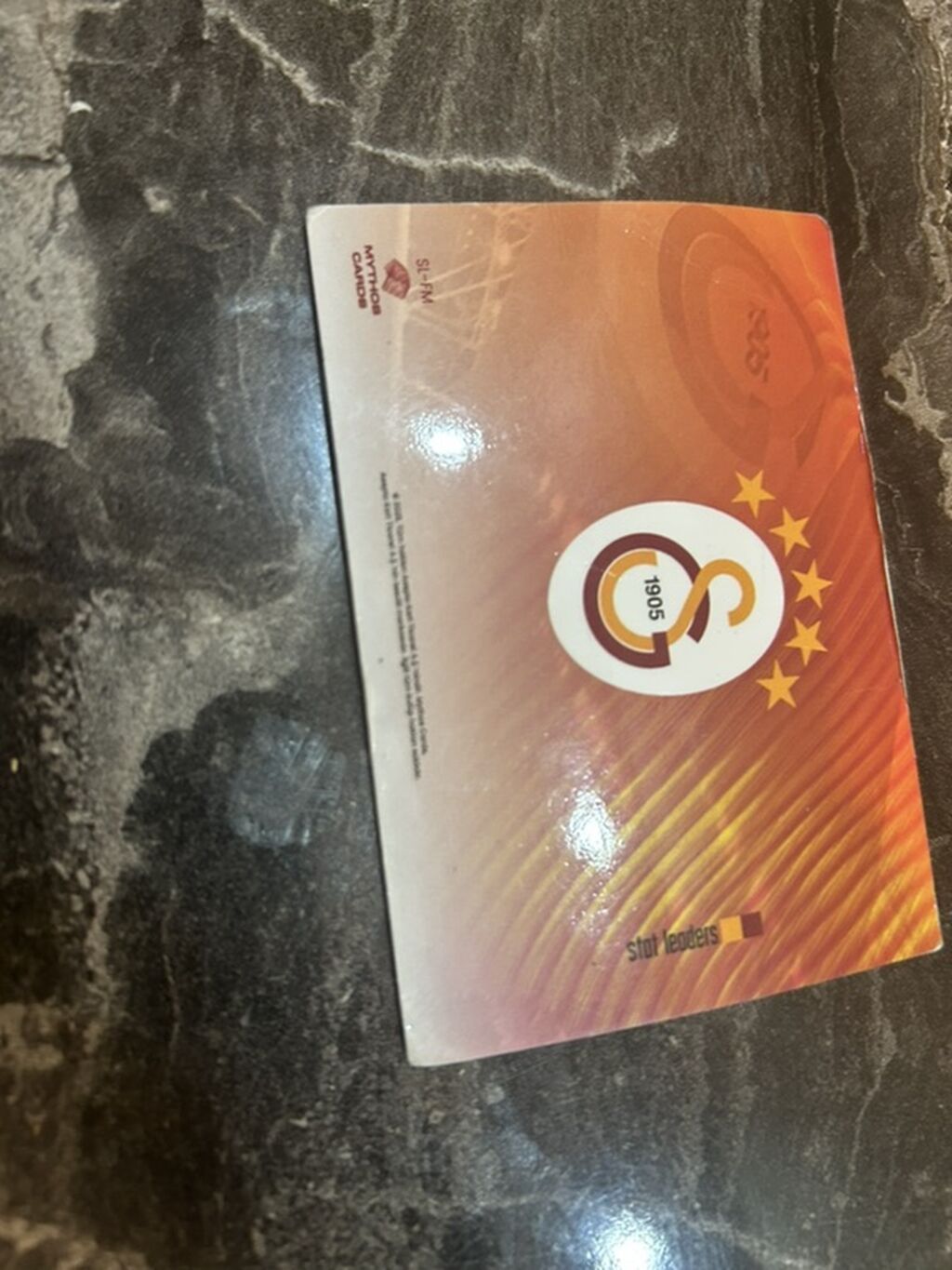 Fernando Muslera temalı kolleksiya kartı - Seriya: Mythos Cards — İdman, hobi, istirahət, Bakı (3)