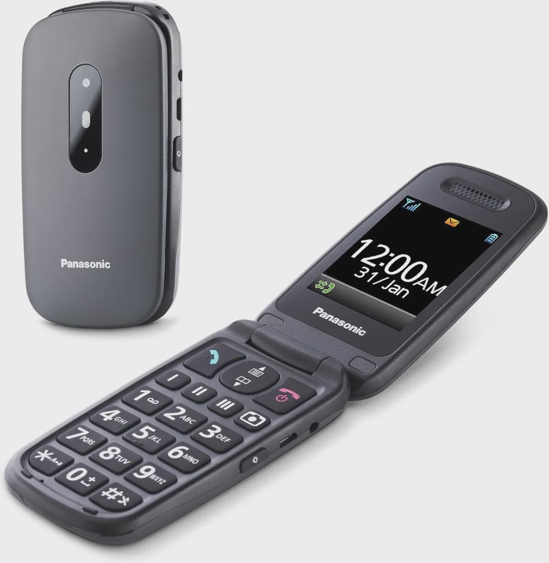 Telefon Panasonic TU446EXG Rubber Grey — Düymə telefonları, Bakı