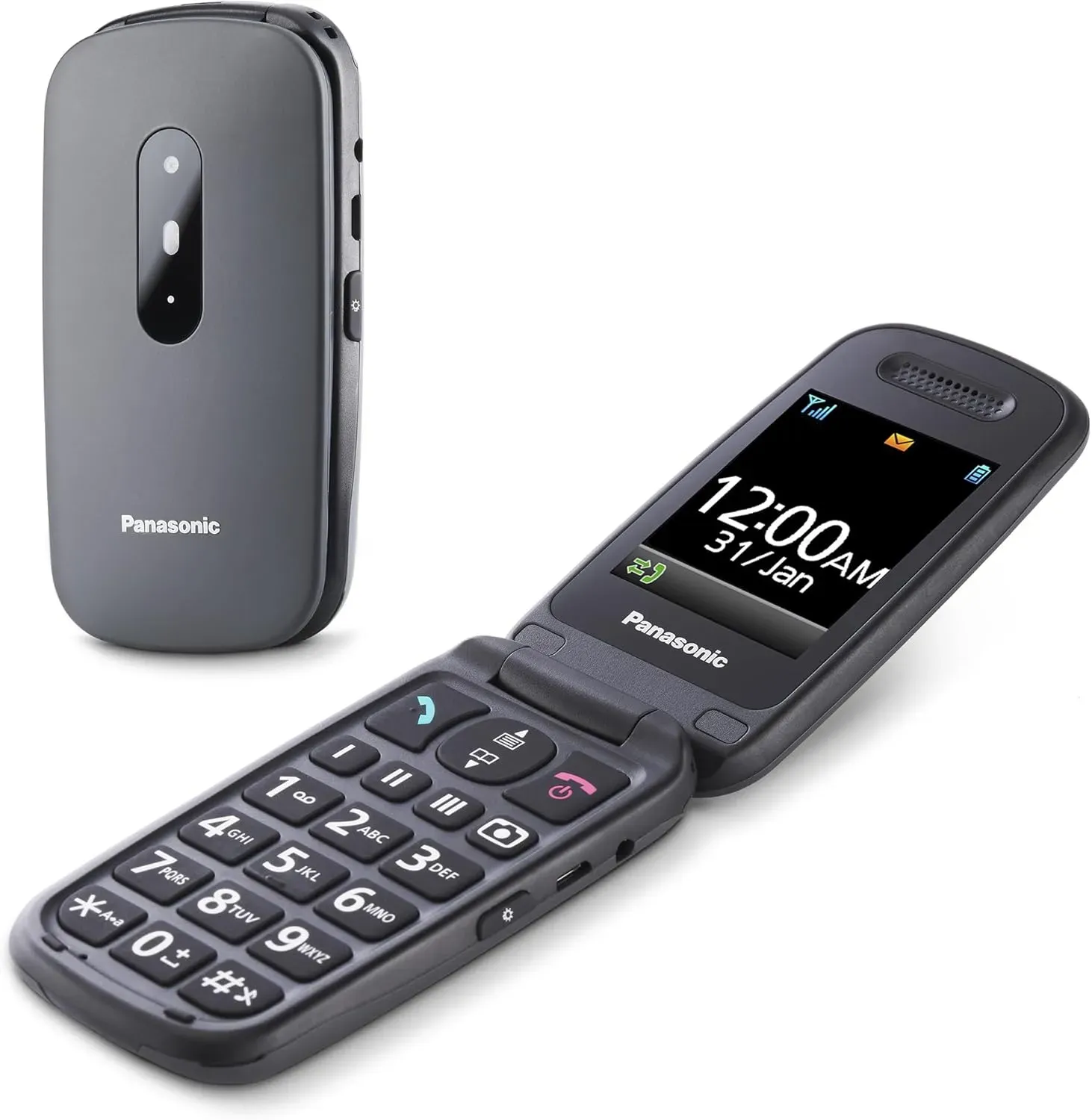 Telefon Panasonic TU446EXG Rubber Grey — Bakı