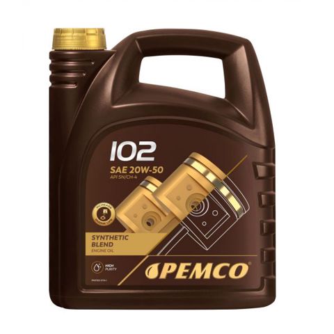 Mühərrik yağı Pemco Idrive 102 SAE 20W-50 5L Special — Bakı