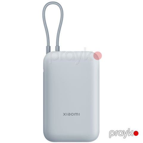 Power Bank Xiaomi 10000 mAh Integrated Cable Ice Blue P15ZM / BHR9073GL — Bakı