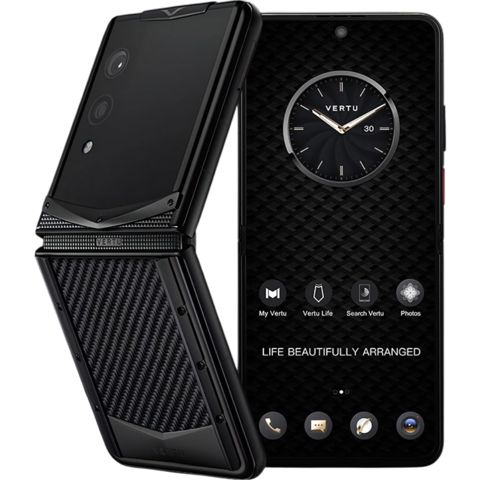 Vertu Quantum Flip 16 GB / 1 TB Fiber Black — Bakı