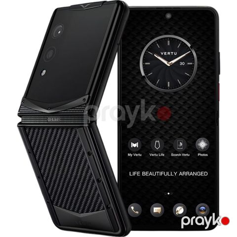 Vertu Quantum Flip 16 GB / 1 TB Fiber Black — Bakı