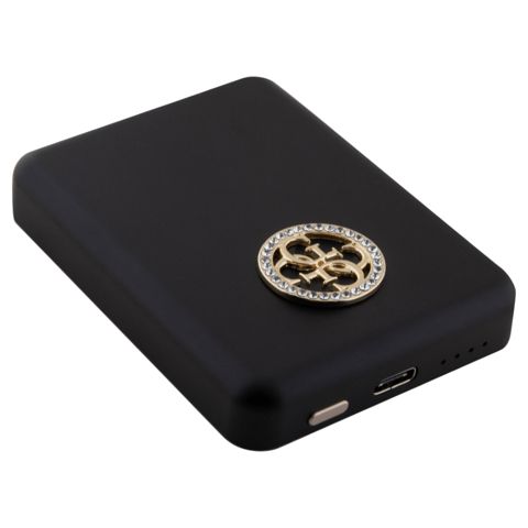 Power Bank Guess Strassed 5W 3000 mAh Black — Bakı
