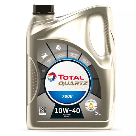 Mühərrik yağı Total Quartz 7000 10W-40 5L — Bakı