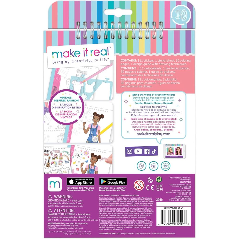 Bloknot Make It Real Blooming Vibes 3209MR / 695929032098 — Mallar, Bakı (2)