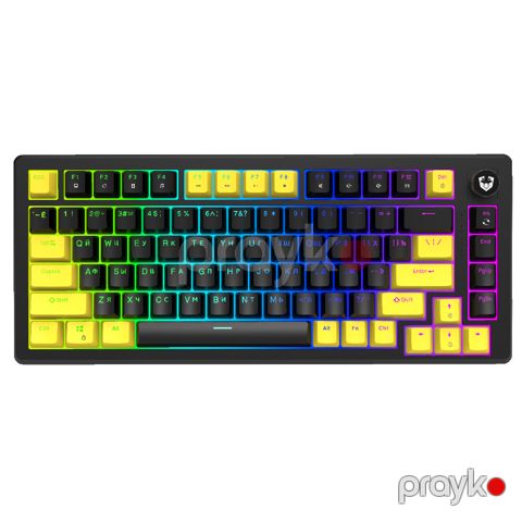 Oyun klaviaturası Viper MK88B Black/Yellow — Bakı