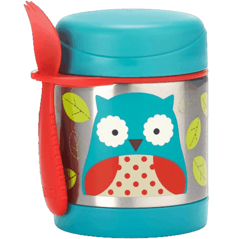 Qida termosu Skip Hop Jar Owl 0879674016880 — Bakı