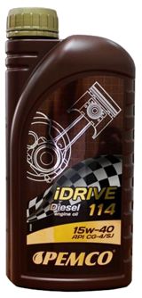 Mühərrik yağı Pemco Idrive 114 SAE 15W-40 1L Special — Mühərrik yağları