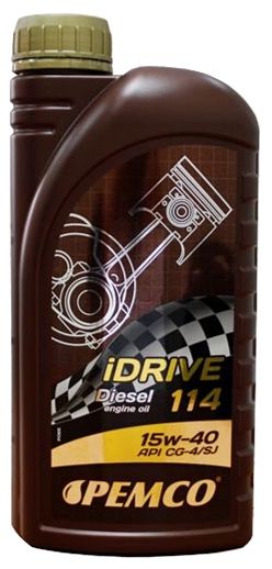 Mühərrik yağı Pemco Idrive 114 SAE 15W-40 1L Special — Bakı