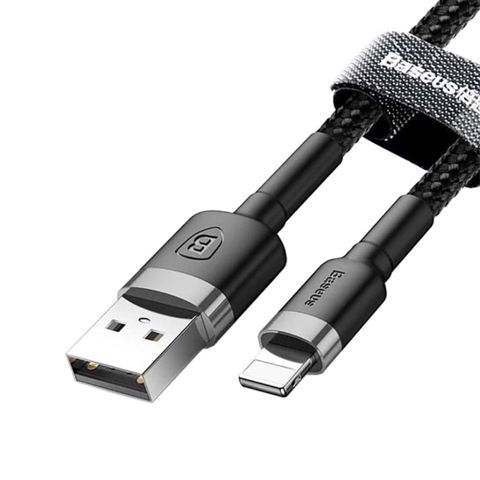 Baseus Lightning Kabel 1 m Siyah (CALKLF-BG1)