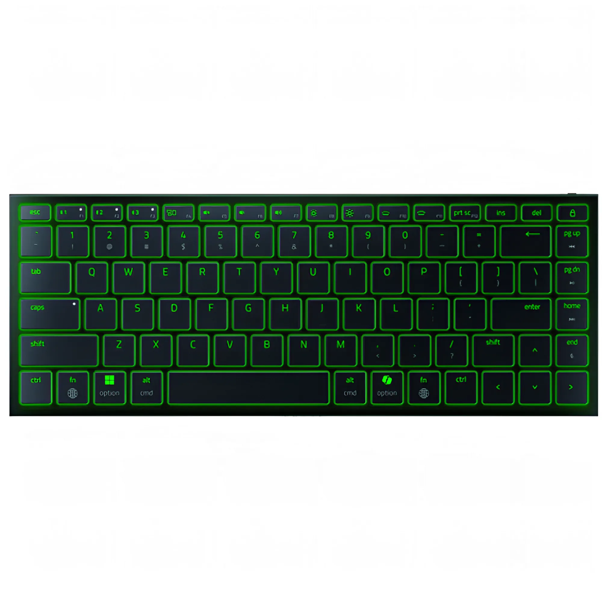Oyun üçün simsiz klaviatura Razer Joro Ultra Low-Profile, 86key, BT, EN, RGB, Black (RZ03-02360100-R3M1)