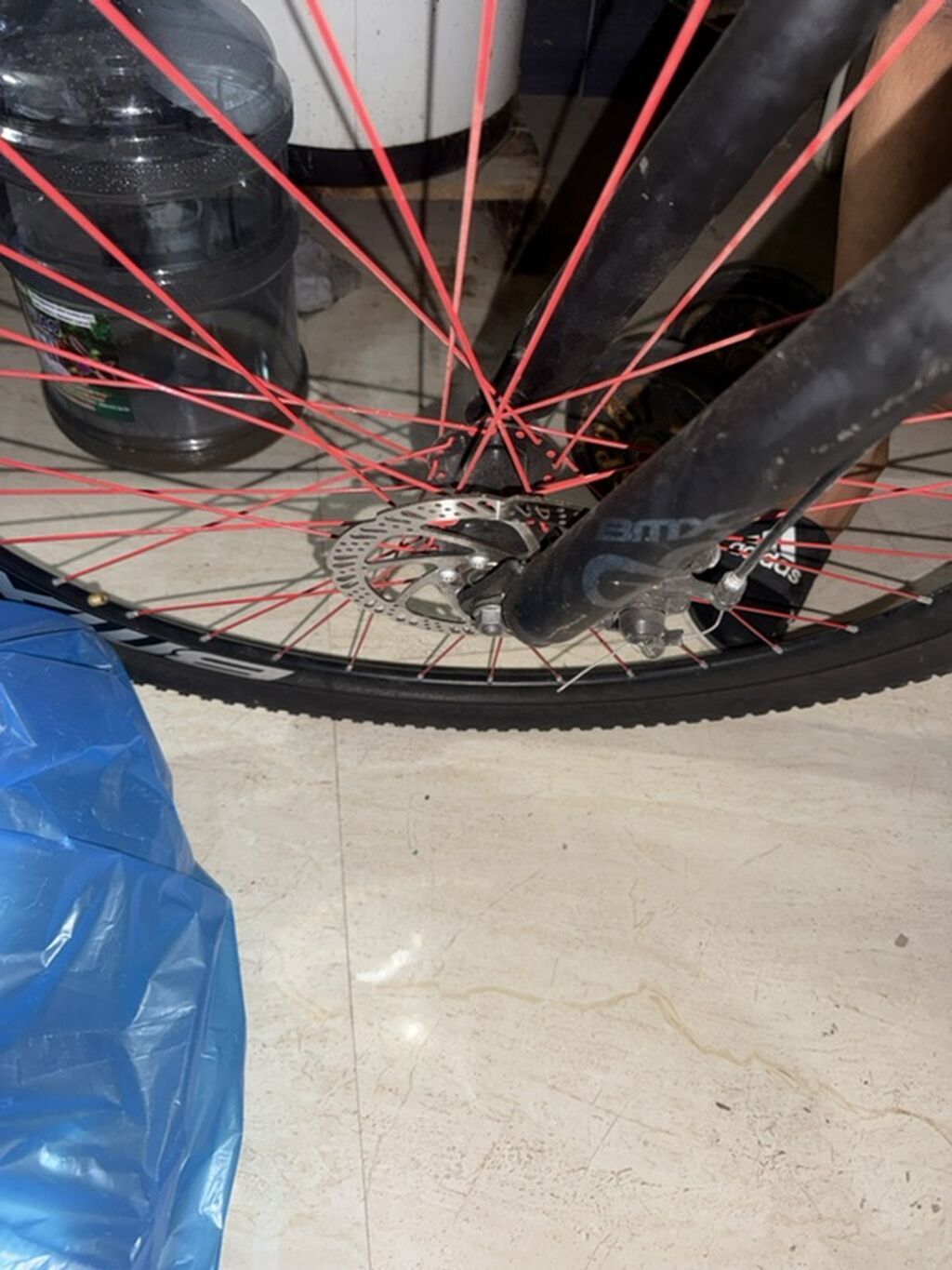 BMX GTR dağ velosipedi - Rəng: Qara/qırmızı kombinasiya - Çərçivə — Dağ velosipedləri, Bakı (8)