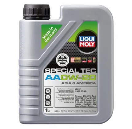 Avtomobil mühərrik yağı Liqui Moly Special Tec AA 0W-20 1L (8065)