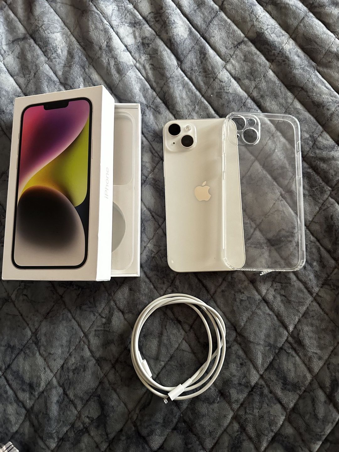 Apple iPhone 14 Plus Starlight 256GB/4GB — Smartfonlar, Bakı (7)