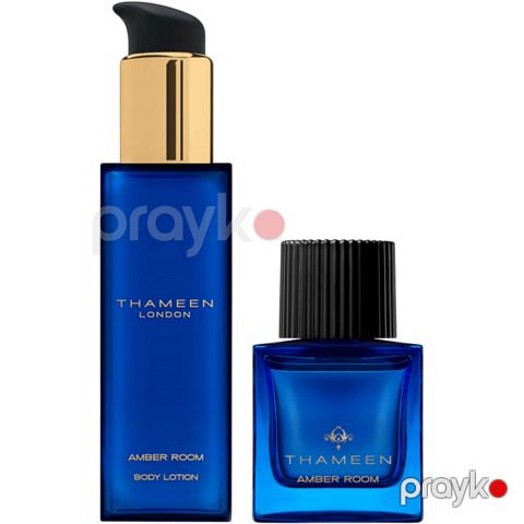 Uniseks parfüm Thameen Amber Room EDP 50 ml + Bədən losyonu 100 ml ARGSBL1 — Bakı