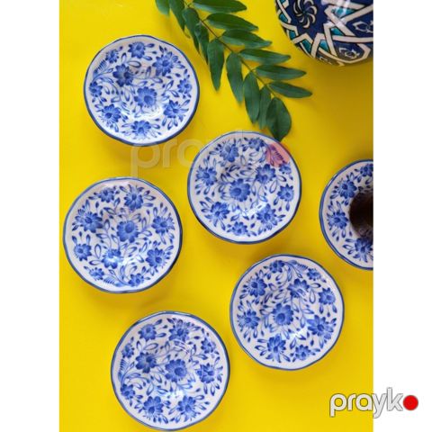 Nəlbəki dəsti Tabak Evi Jamuor Mess Fulya 6 parça FLY06CSPRS1009 — Bakı