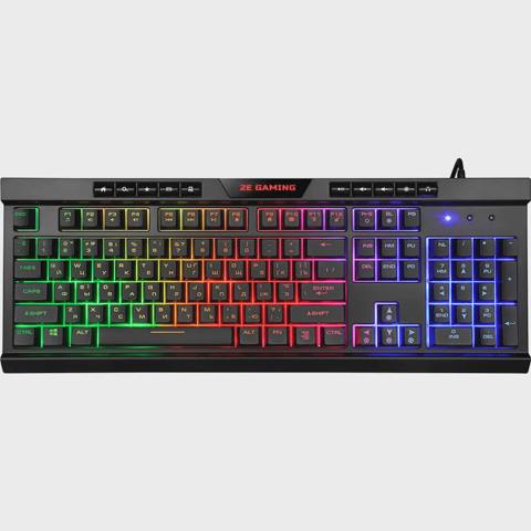 Oyun üçün klaviatura 2E KG300 114key, Usb-a, En/ua/ru, LED, Black (2E-KG300UB) — Baku Electronics — Computers & Laptops