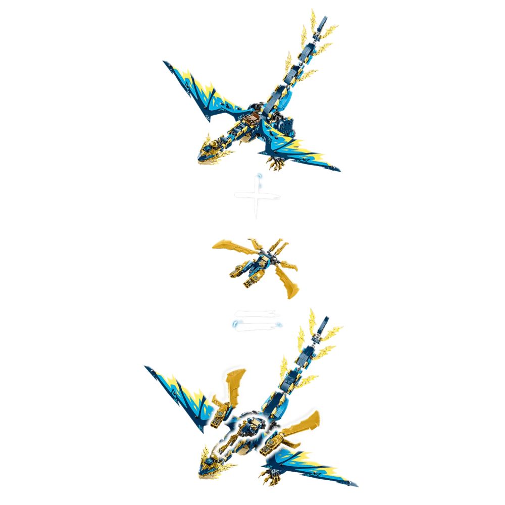Lego Ninjago Elemental Dragon vs. The Empress Mech 71796 / 5702017413105 — Mallar, Bakı (3)