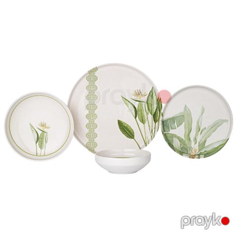 Serviz dəsti Schafer Dolce 24 parça Yaşıl 8699131875940 — Bakı