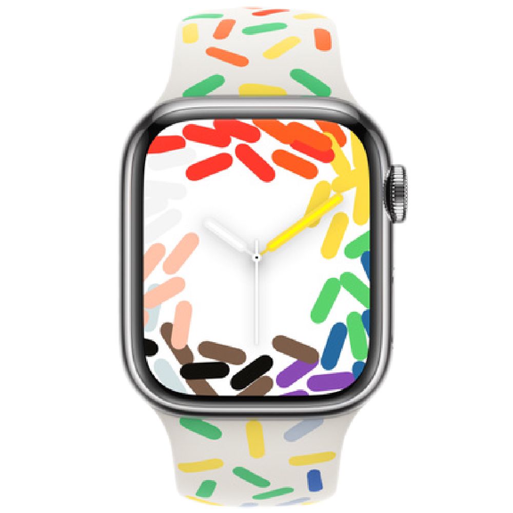 Kəmər Apple Pride Edition Sport Band M/L / MUQ43ZM/A — Saatlar, Bakı (3)