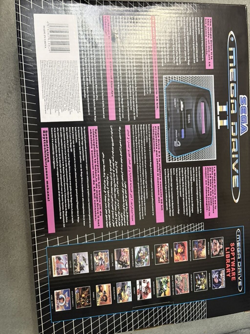 Sega Mega Drive II 16-bit video oyun konsolu Tezedi hec istivade — Elektronika, Bakı (3)