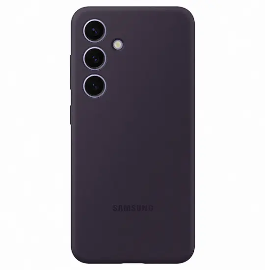 Samsung Galaxy S24 Plus Silicone Case EF-PS926TEEGRU Dark Violet — Cases