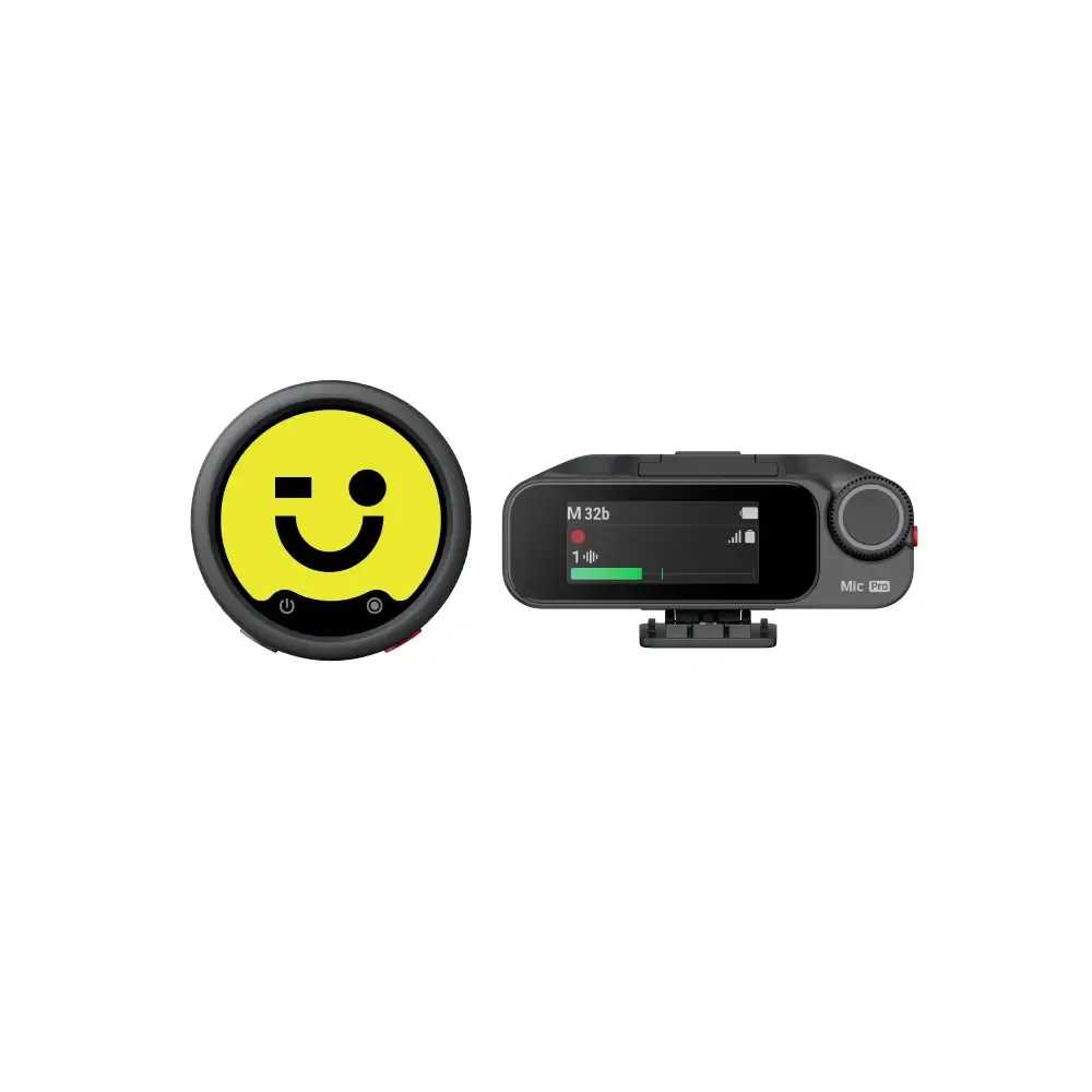 Simsiz yaxa mikrofonu Insta360 Mic Pro Single — Bakı